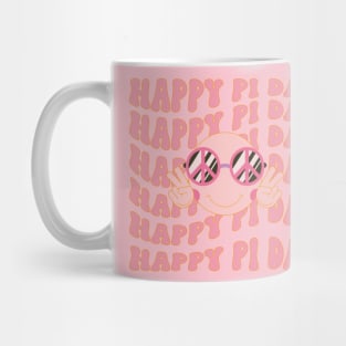 happy pi day groovy style 3.1415 Mug